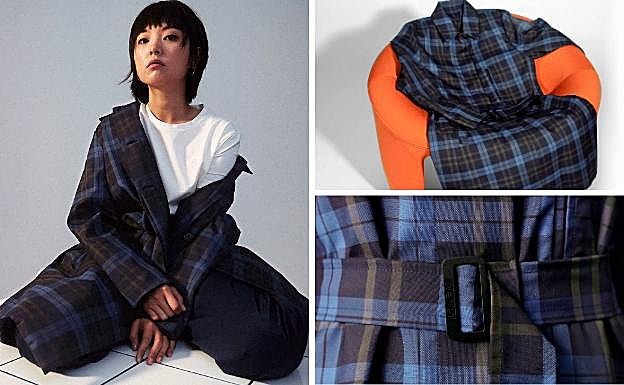 Entre las piezas de Biga Avant Wear se encuentra esta gabardina con propiedades antiarrugas y de repelencia a las manchas de zumo, café o vino.