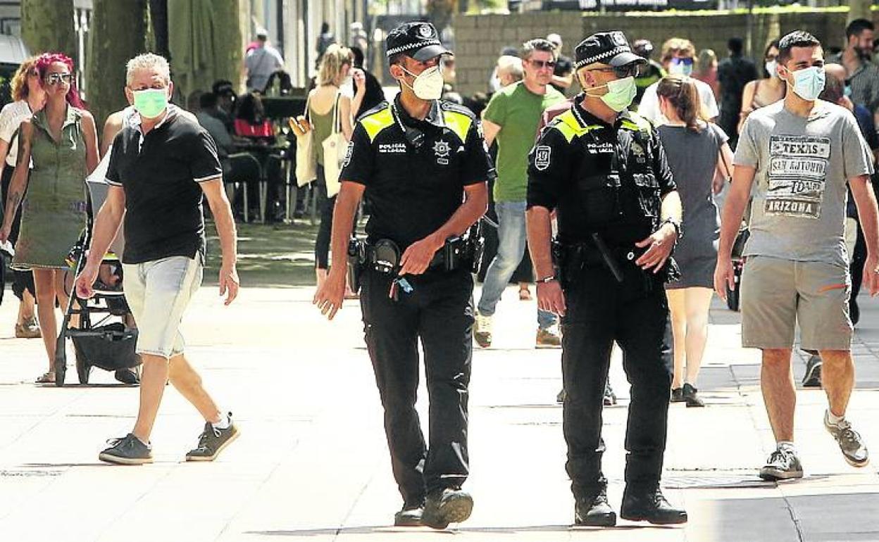 La Policía Local redoblará esfuerzos desde mañana.