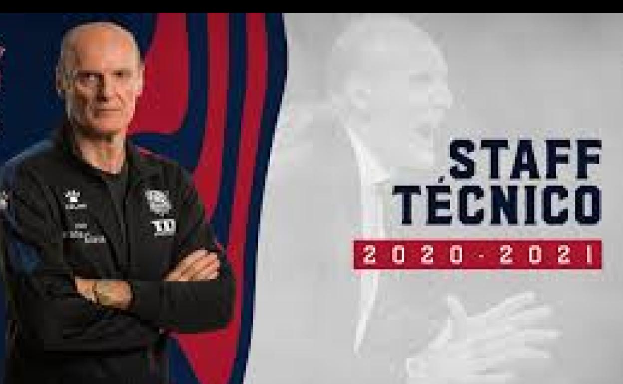 Hugo Salazar asciende desde el filial para ser el nuevo preparador físico de Ivanovic