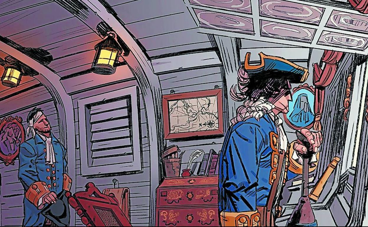 Las imágenes son de Guillermo Mogorrón y el color tiene el sello de Miguel Ángel Abad.