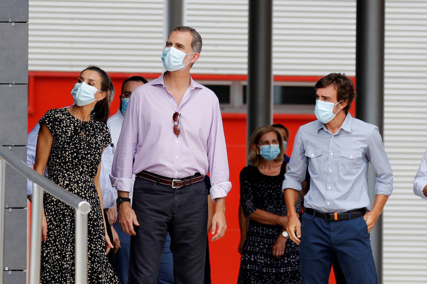 Fotos: Letizia finaliza su gira en Asturias con un vestido de estreno &#039;low cost&#039;