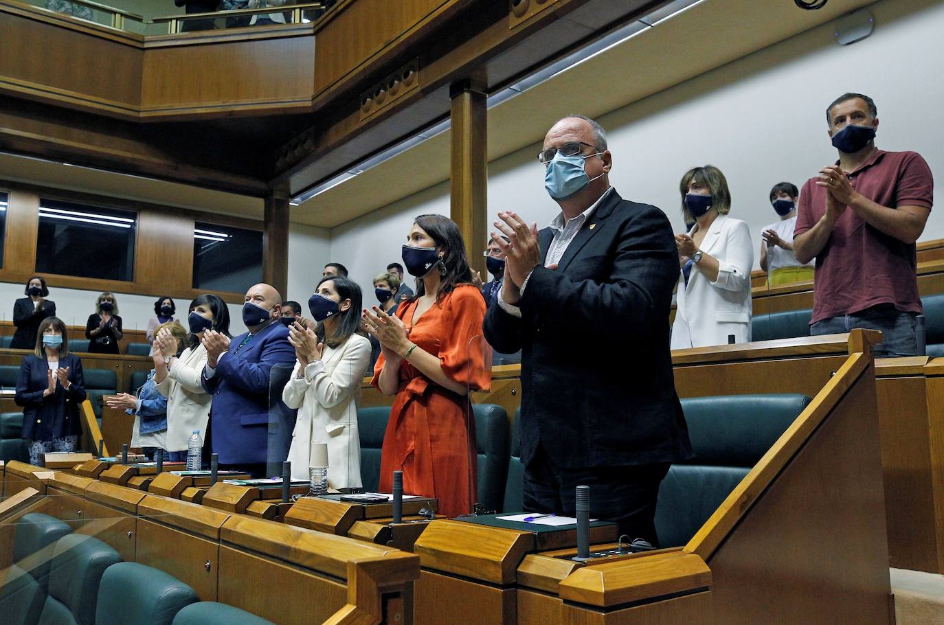 Fotos: La constitución del Parlamento Vasco