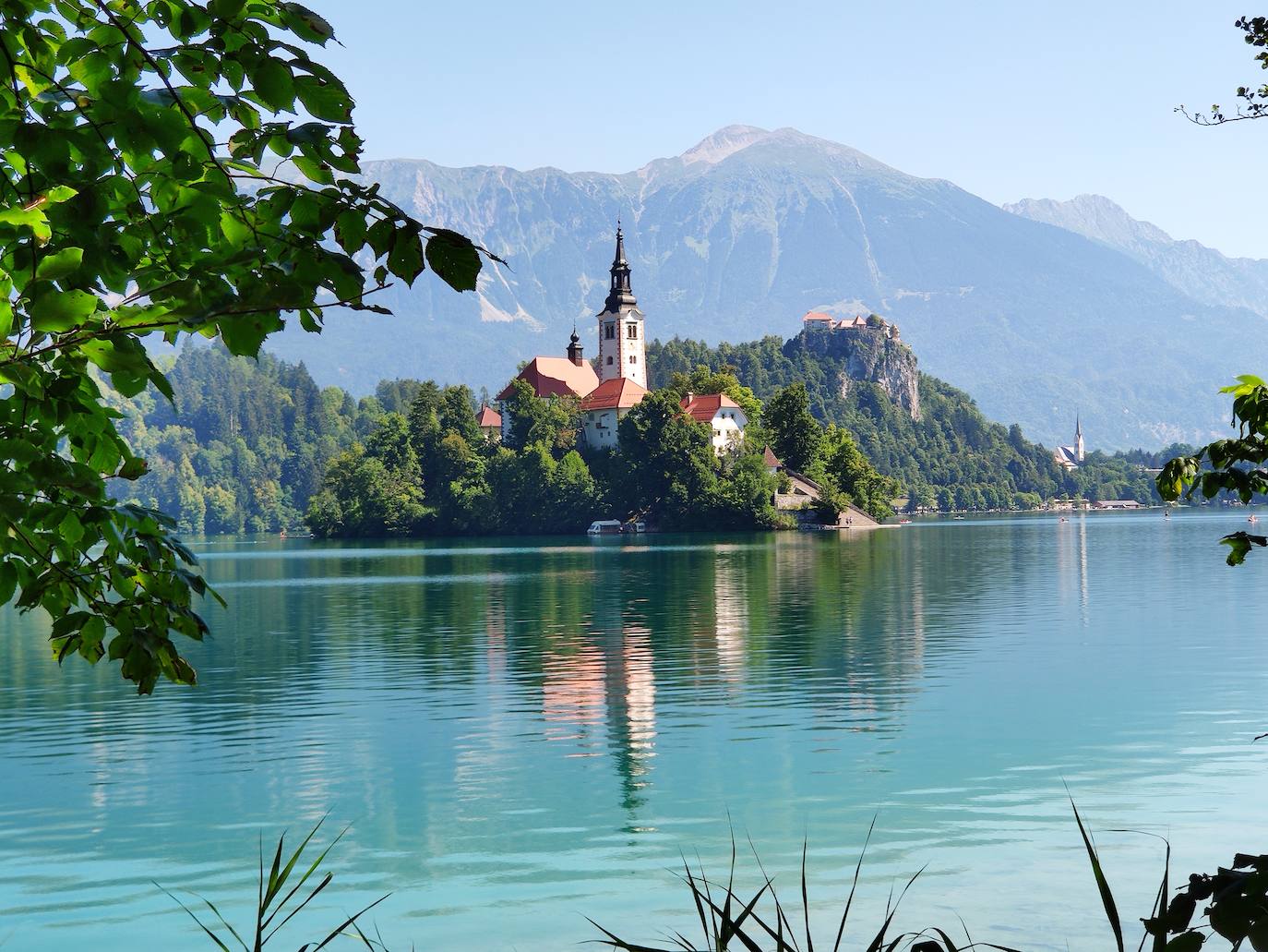 Isla del lago Bled