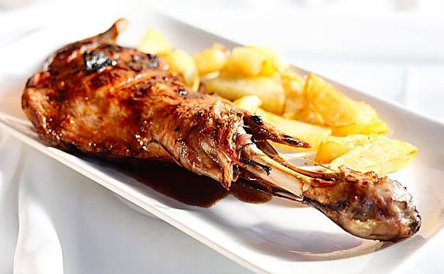 Paletilla de cordero.