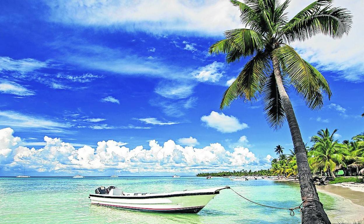 Playa en la República Dominicana.