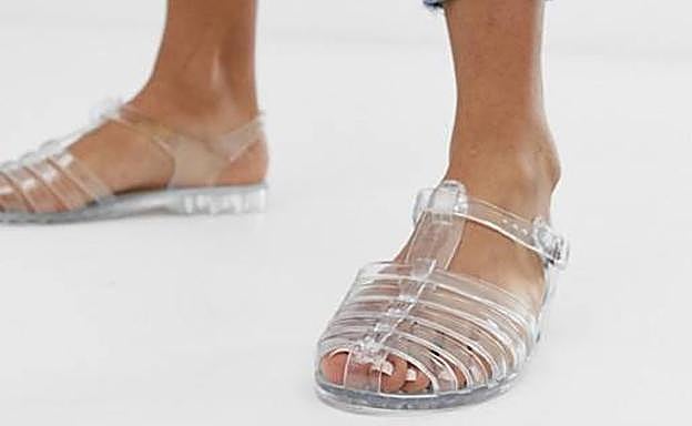 Cangrejeras transparentes.