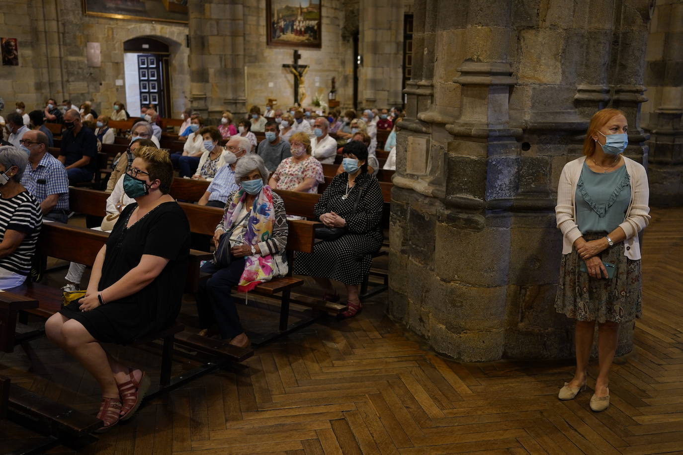 Fotos: Un día de la Virgen de Begoña atípico