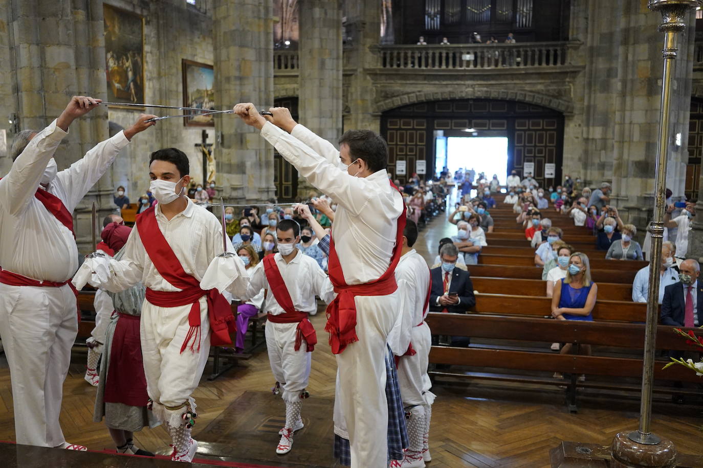 Fotos: Un día de la Virgen de Begoña atípico