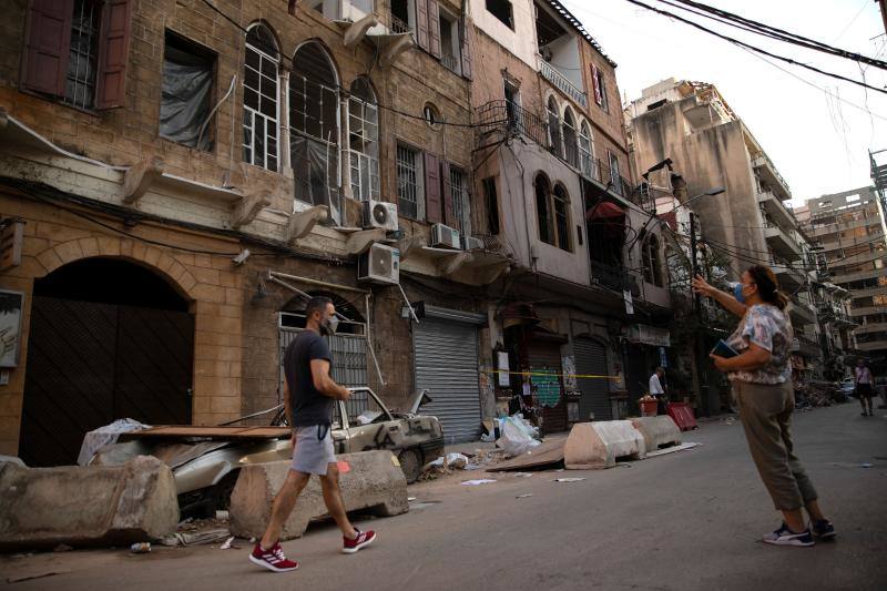 Fotos: Así está Beirut, dos semanas después