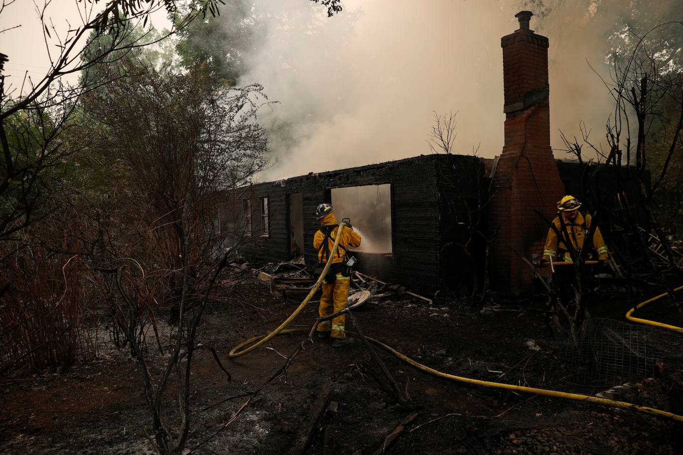 Fotos: El fuego arrasa más de 400.000 hectáreas en California