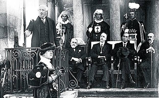 Horacio ofrece un discurso foralista.