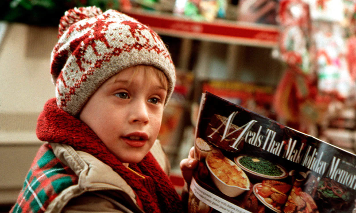 'Home Alone' pelikularen eszena.