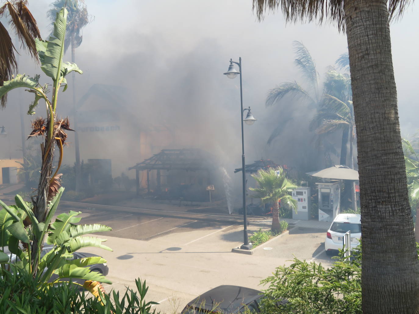 Fotos: Incendio forestal en Estepona