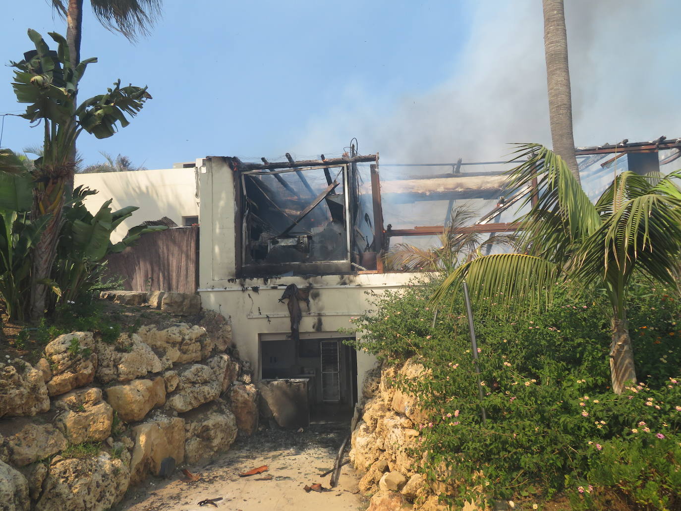 Fotos: Incendio forestal en Estepona