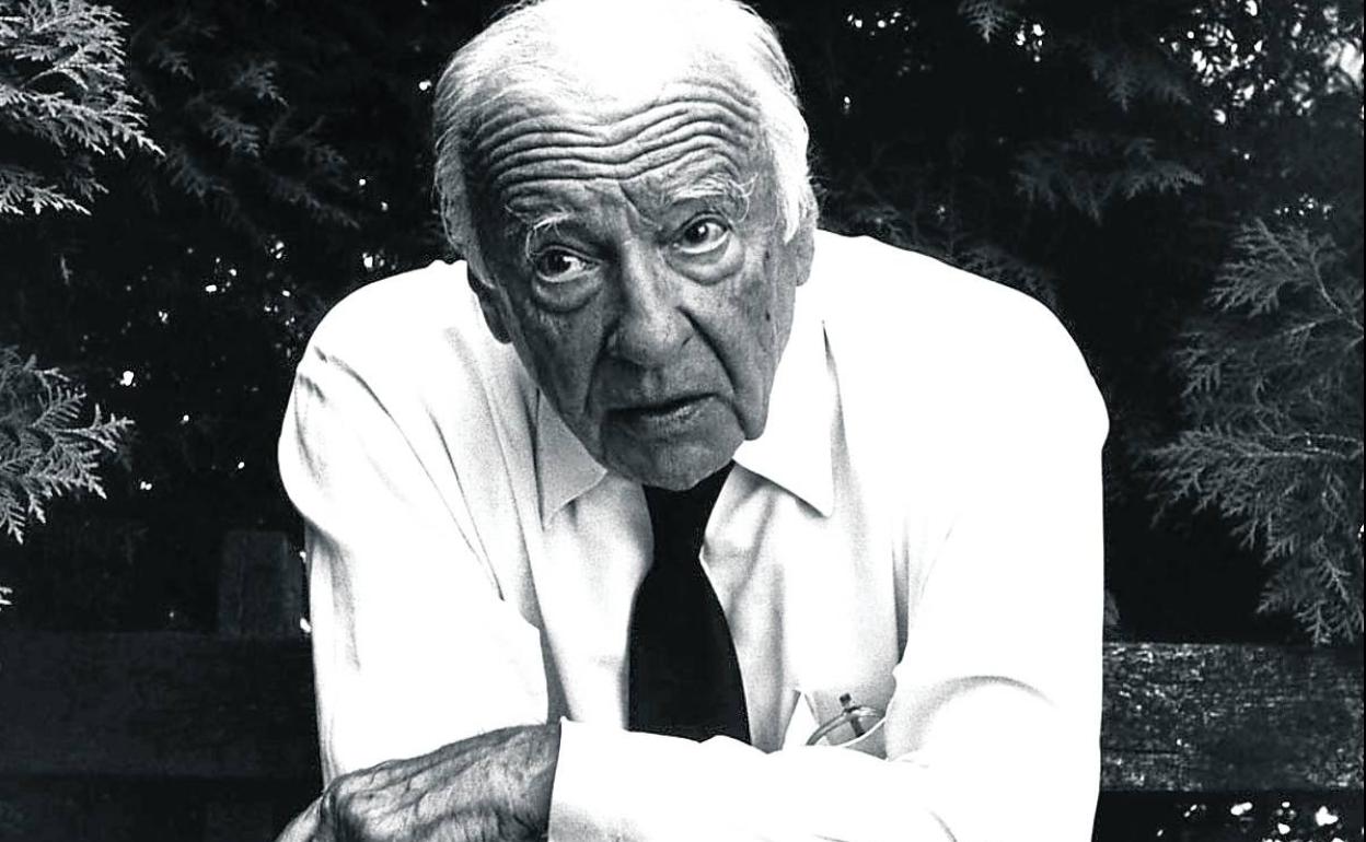 Hans-Georg Gadamer filosofoa. 