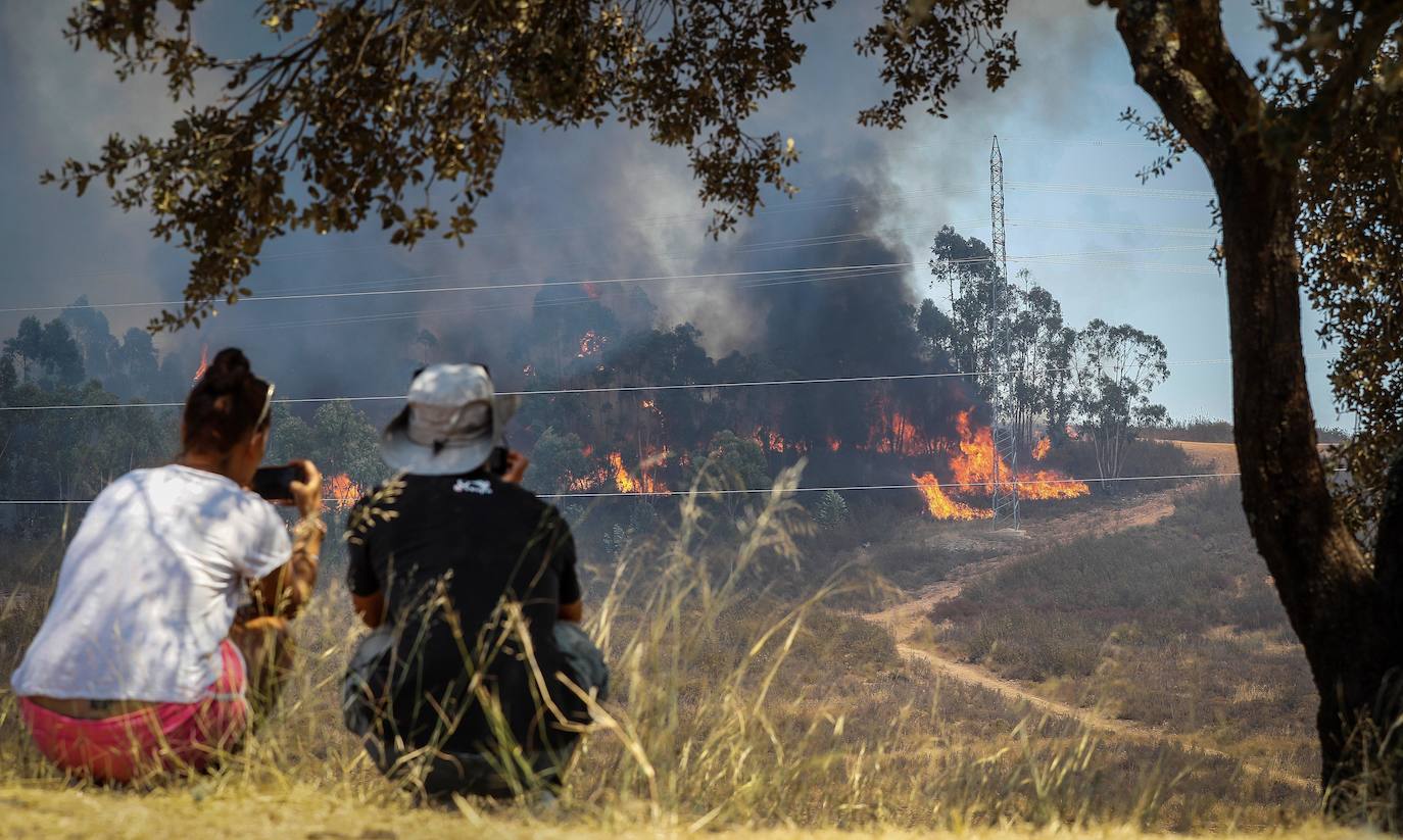 Fotos: Las llamas en Huelva calcinan más diez mil hectáreas