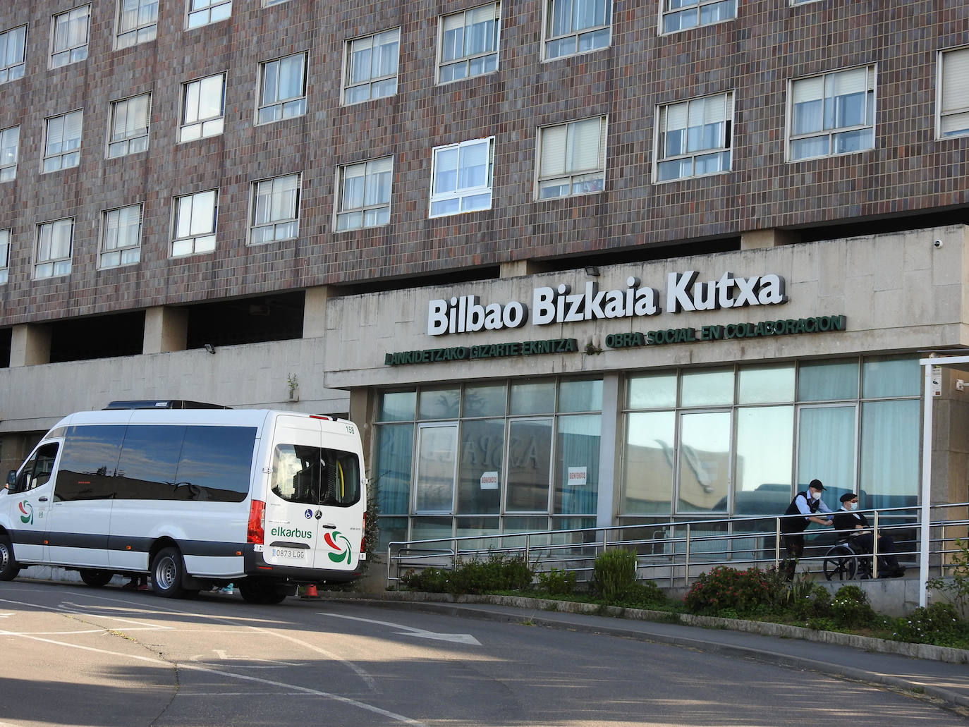 La residencia Aspaldiko de Portugalete.