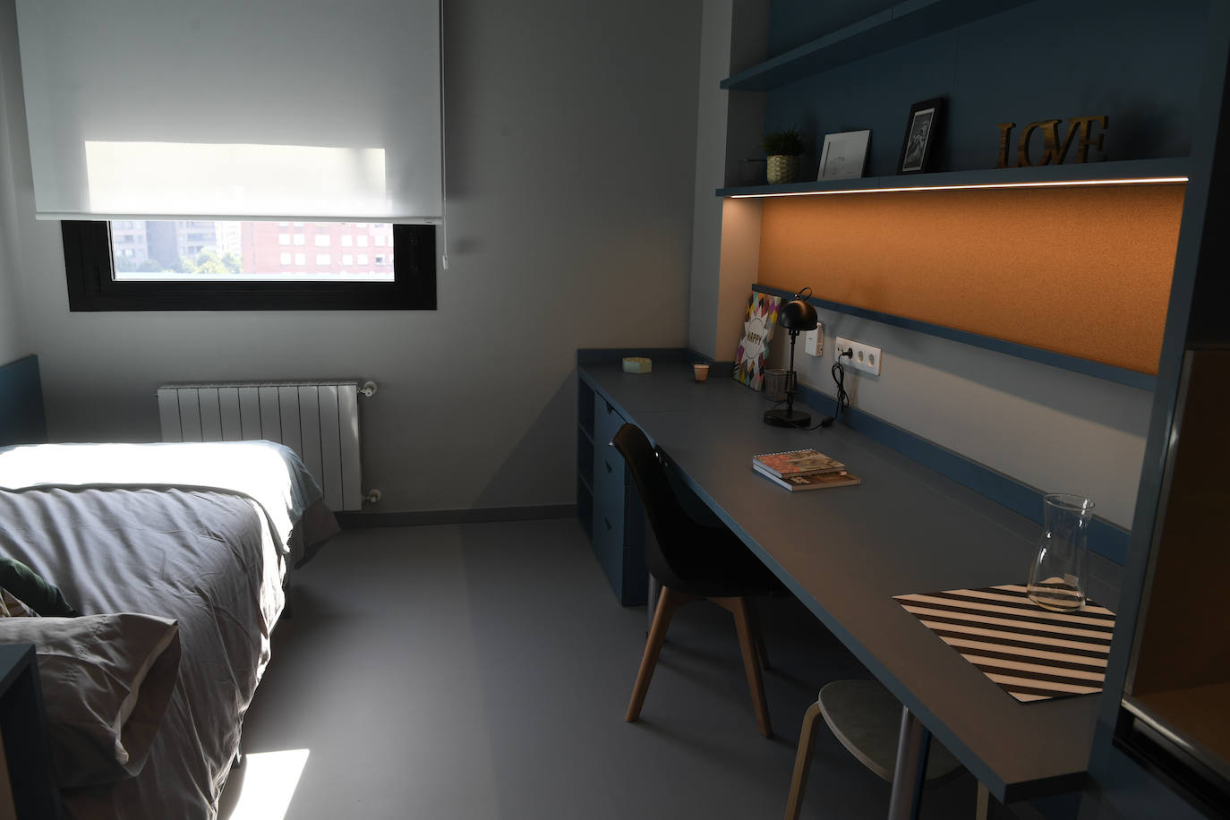 Fotos: Así es la nueva residencia de estudiantes de San Mamés