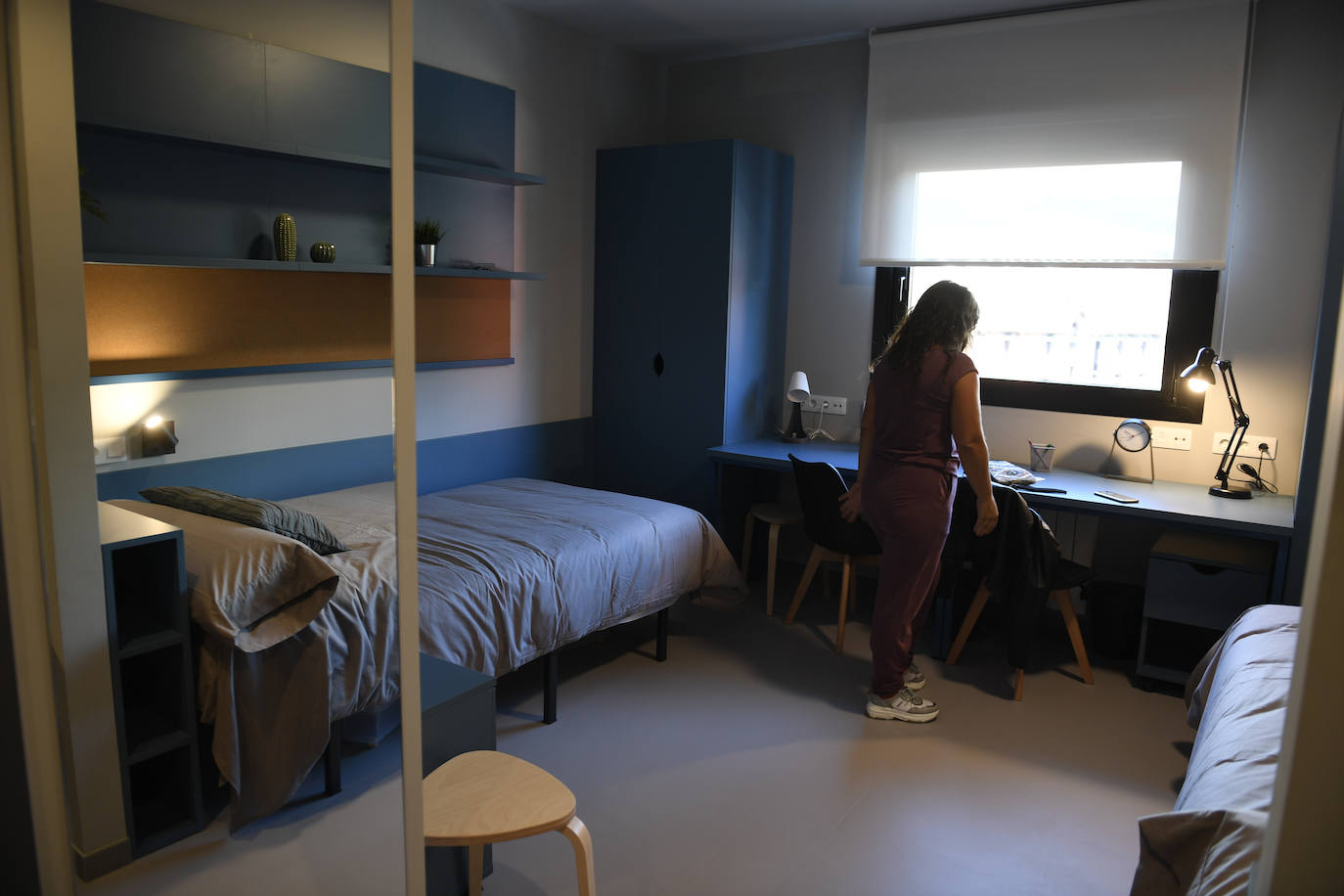 Fotos: Así es la nueva residencia de estudiantes de San Mamés