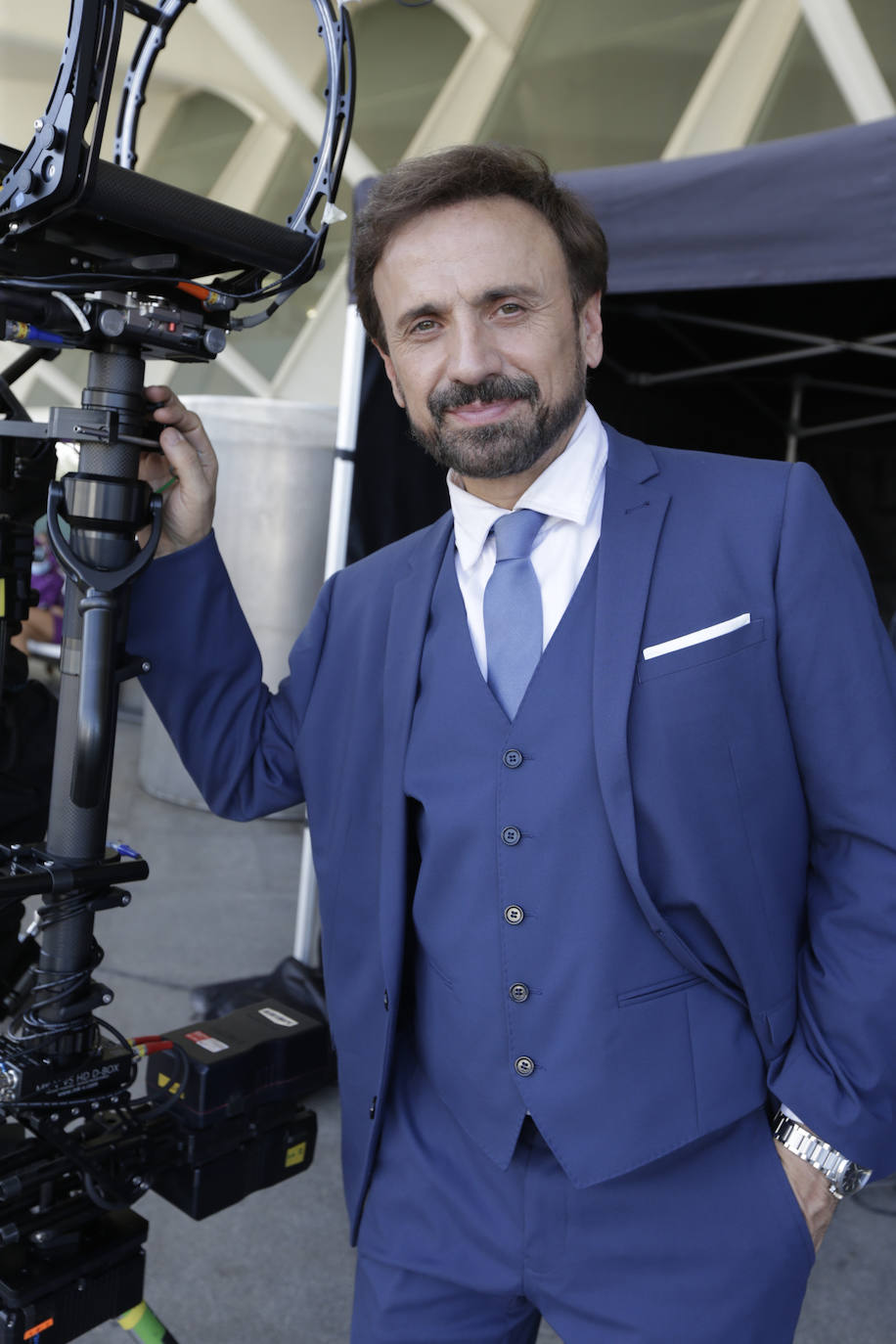 Fotos: Loiu se convierte en plató de cine para el rodaje de la película «García y García»