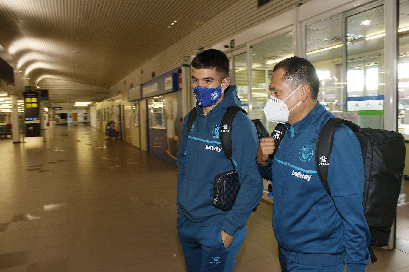 El Alavés pone rumbo a Granada. 