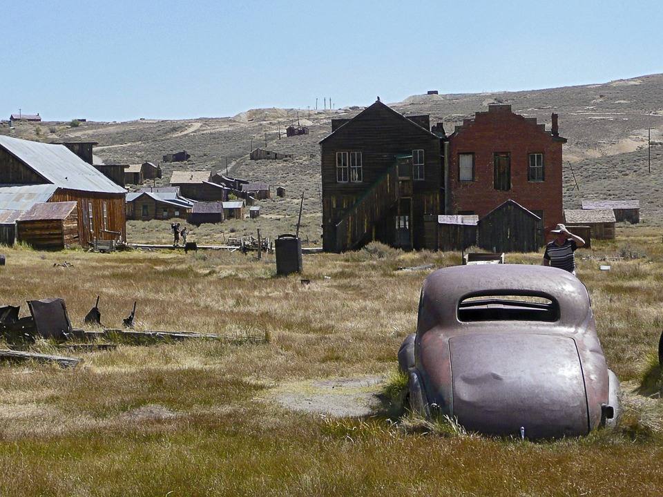 Bodie (California, EEUU) | Este poblado fue abandonado en la década de 1960, tras surgir durante la fiebre del oro del siglo XIX. La crisis del 1929 y la Segunda Guerra Mundial terminaron con la bonanza económica del lugar, que quedó completamente desierto. 