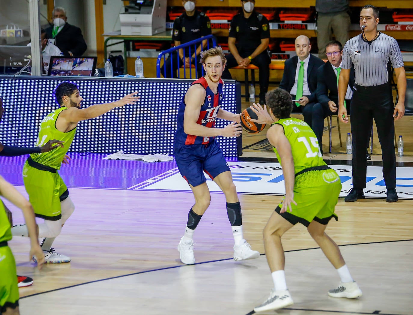 Las fotos del Fuenlabrada - Baskonia. 