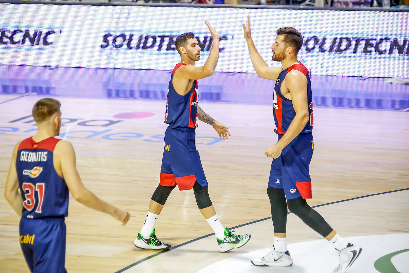 Las fotos del Fuenlabrada - Baskonia. 