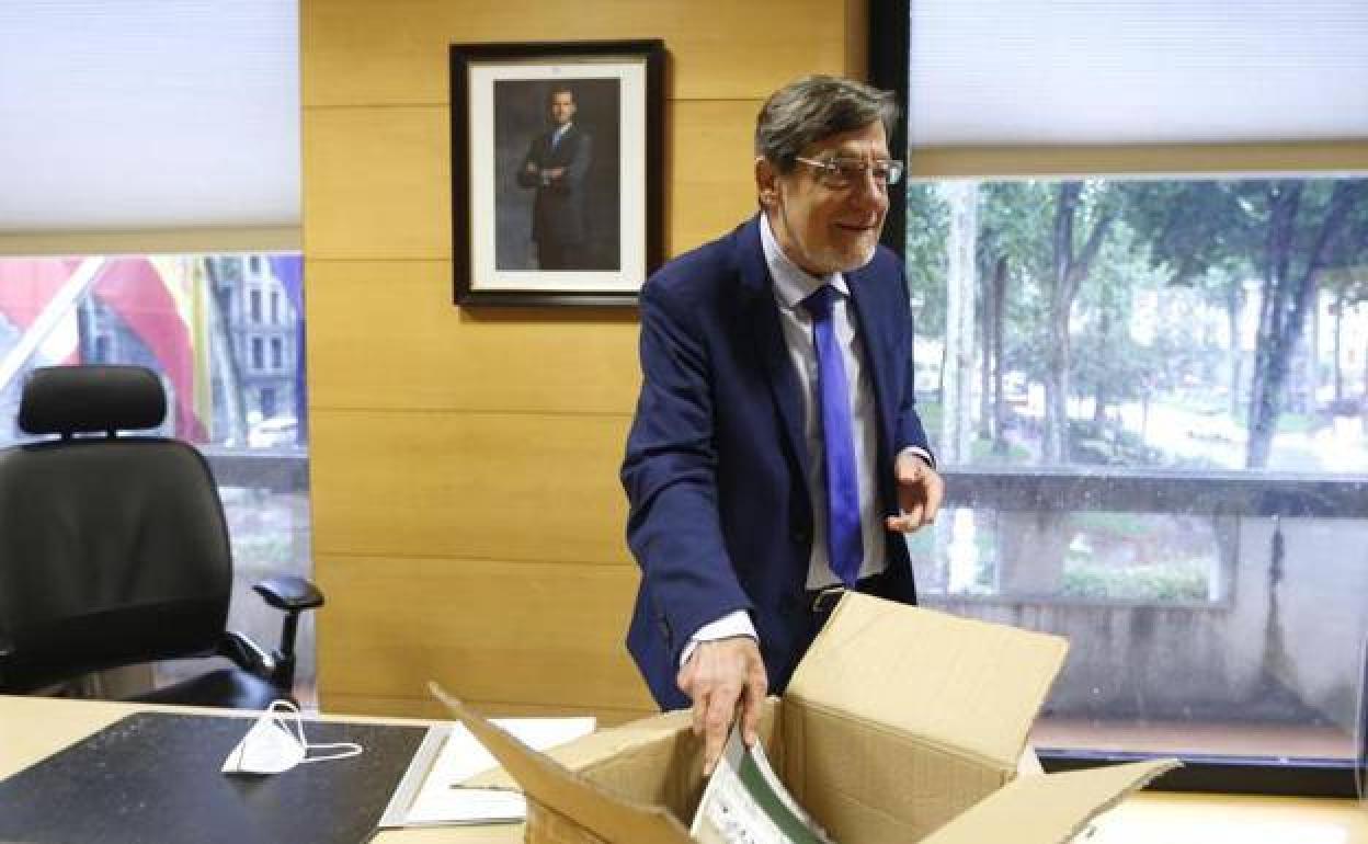 Juan Luis Ibarra se jubiló de su cargo de Presidente del TSJPV el pasado mes de julio. 