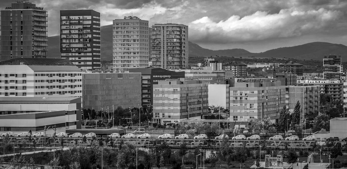 Panorámica del barrio desde el Alto de las Neveras.