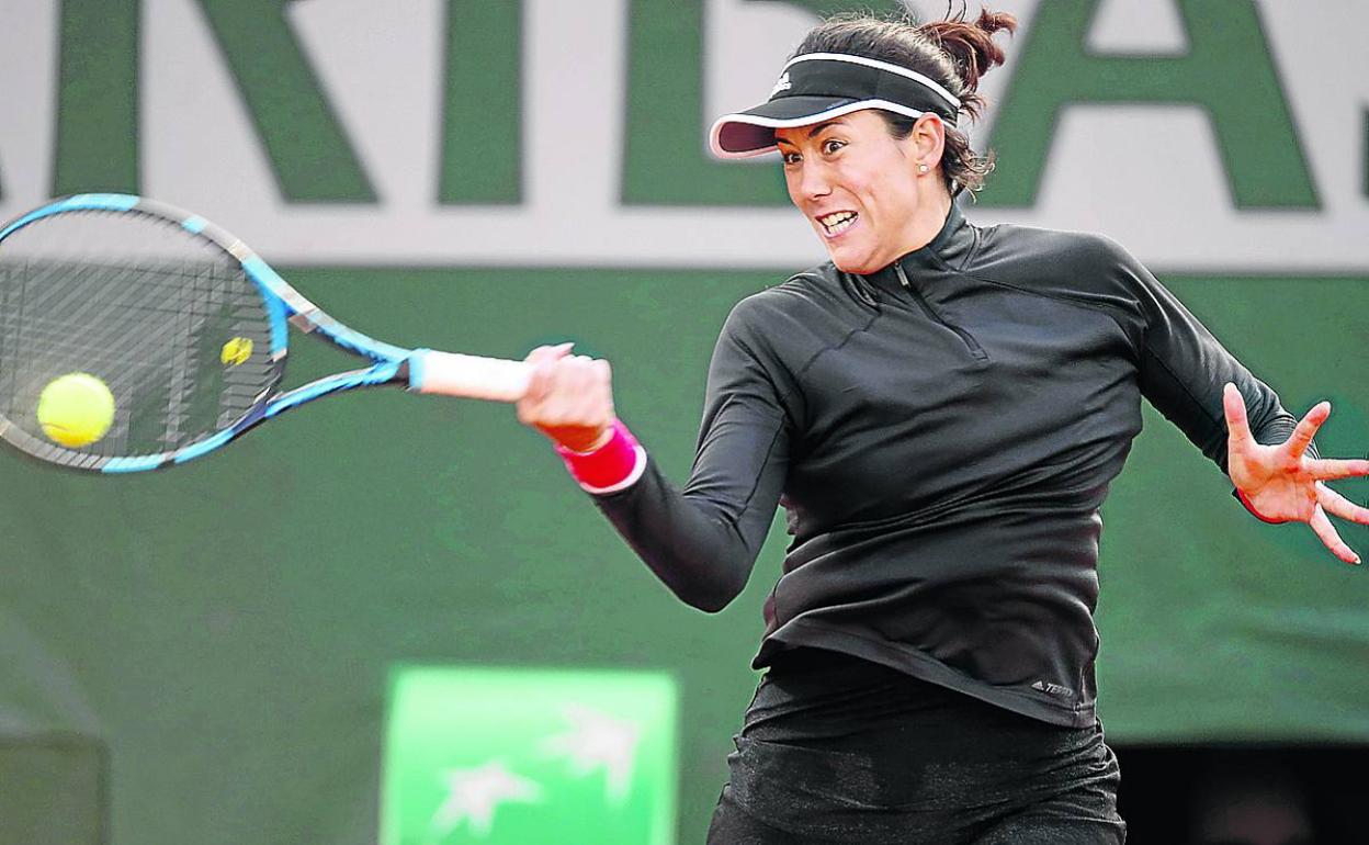 Muruguza exhibió su mejor tenis en la central de Roland Garros.