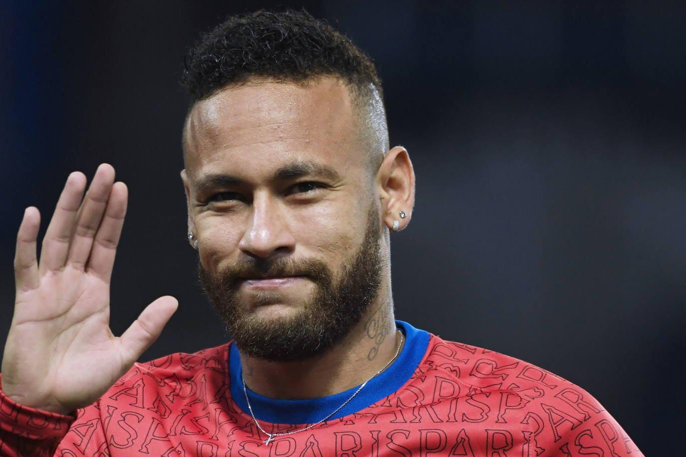 El jugador del PSG y exfutbolista del Barça Neymar 