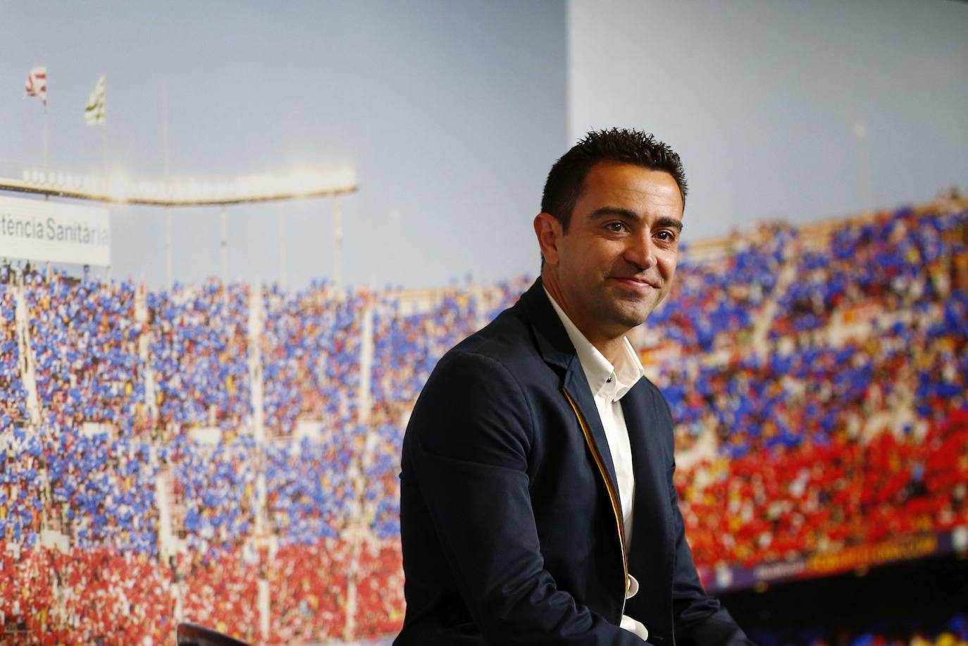 Xavi Hernández, entrenador del Al-Saad y exjugador del Barcelona 