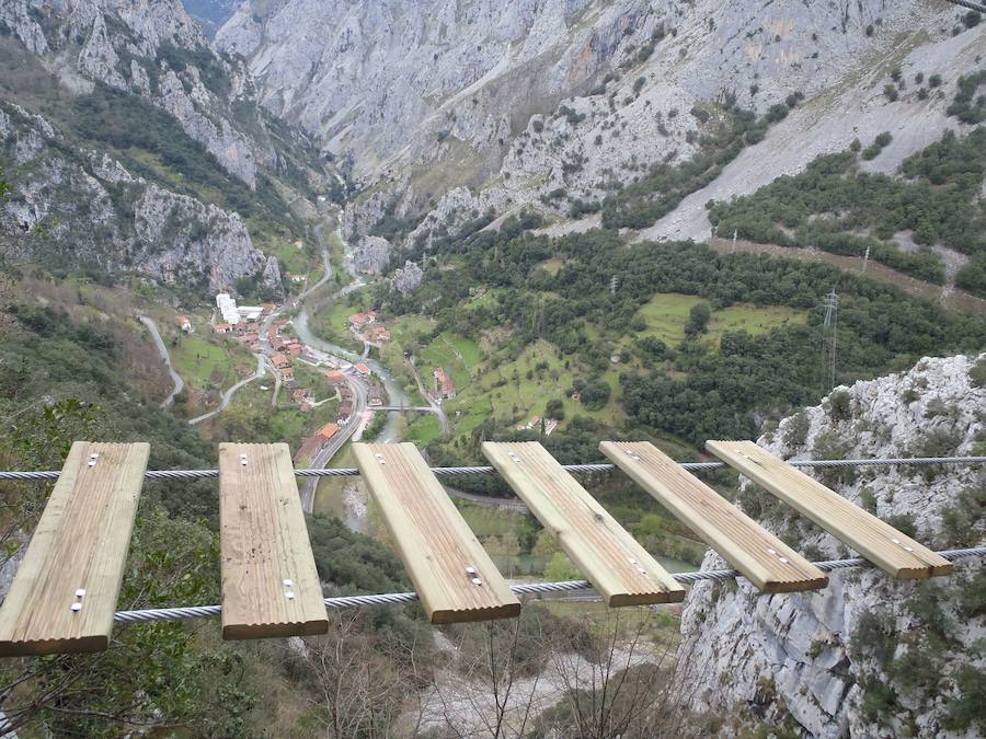 Fotos: Conoce las vías ferratas de La Hermida