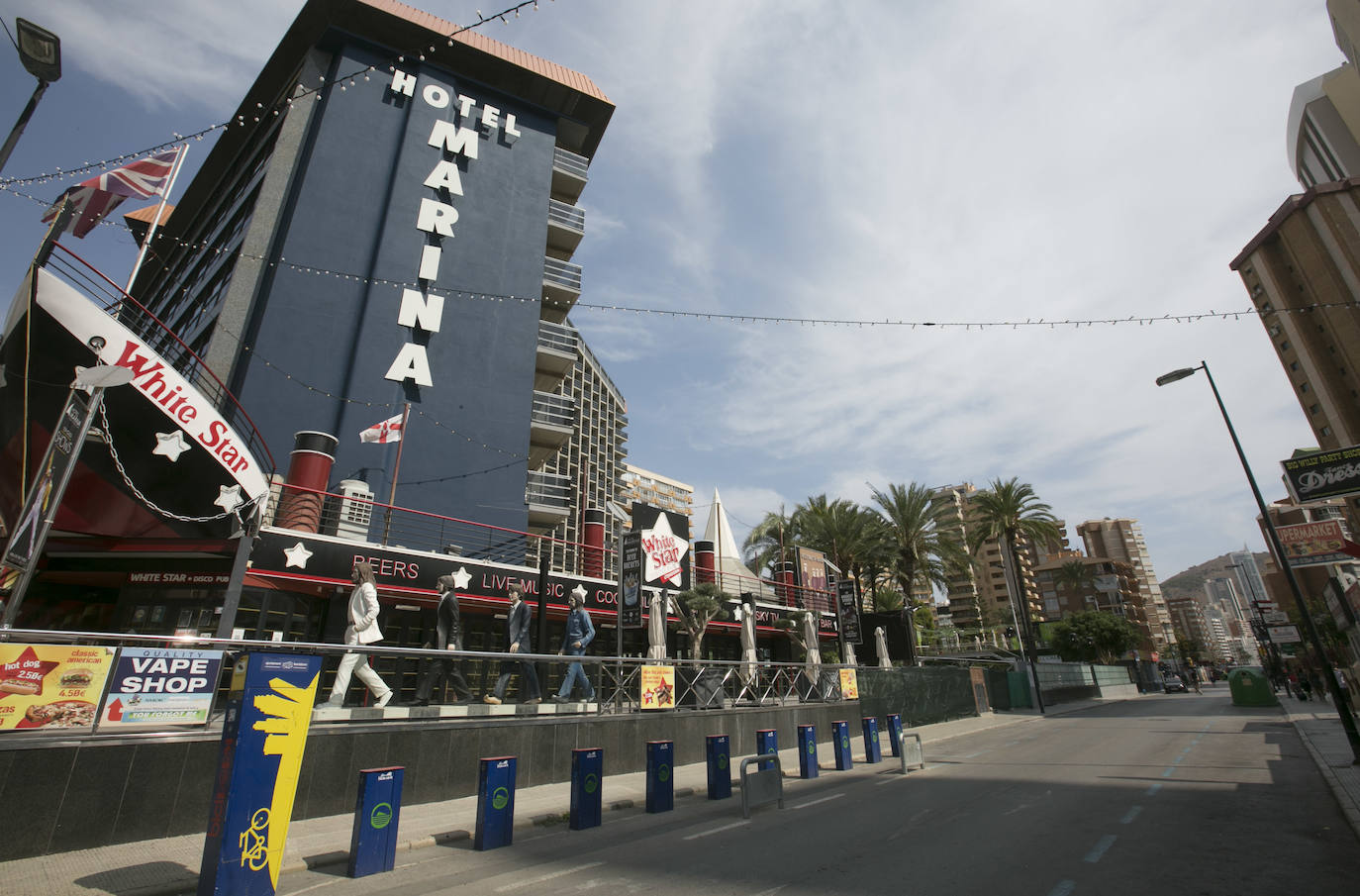 Fotos: Cuando Benidorm se quedó con 10 hoteles