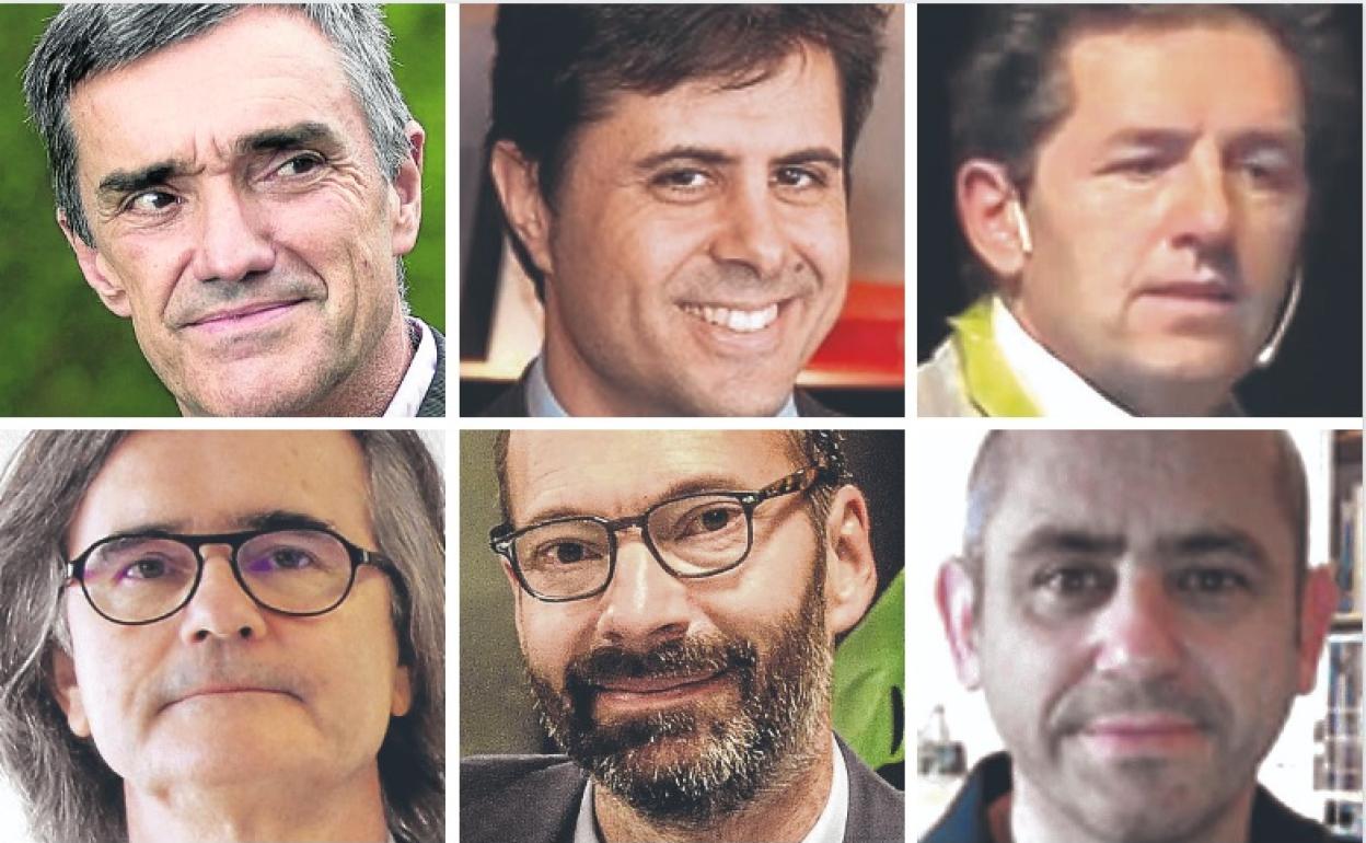 Jonan Fernández. Iñaki Gutiérrez-Ibarluzea, de Bioef. Joseba Bidaurrazaga, Salud Pública. Esteban de Manuel, de Kronikgune. Enrique Peiró, de Osakidetza. Koldo Cambra, Salud Ambiental.