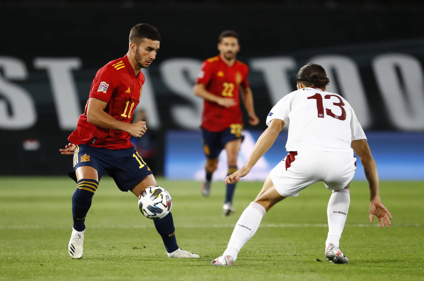 Fotos: Las mejores imágenes del España-Suiza