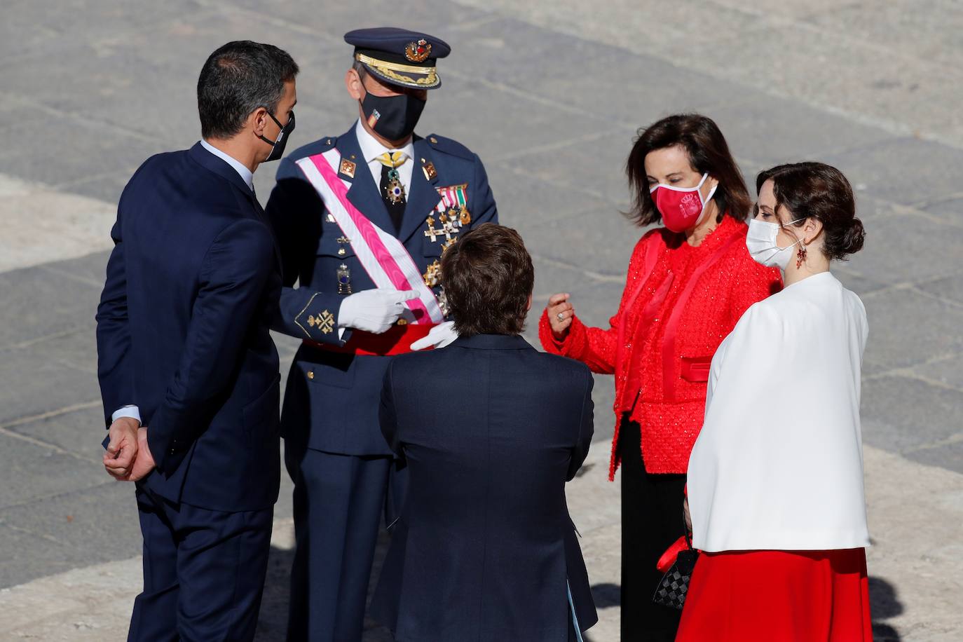 Fotos: Imágenes del acto organizado con motivo del Día de la Fiesta Nacional, en Madrid