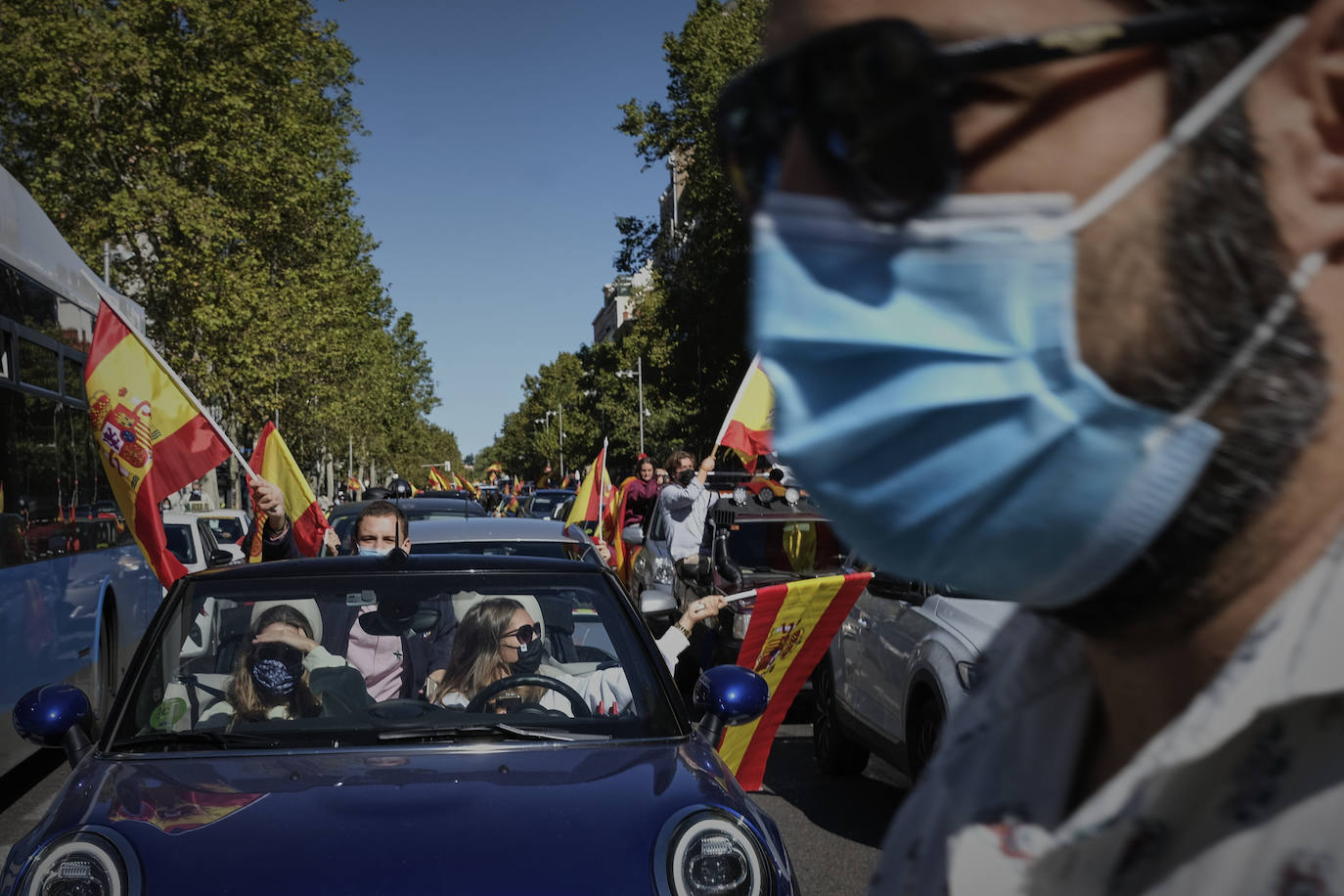 Fotos: Imágenes del acto organizado con motivo del Día de la Fiesta Nacional, en Madrid
