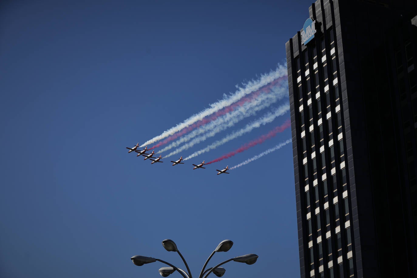 Fotos: Imágenes del acto organizado con motivo del Día de la Fiesta Nacional, en Madrid