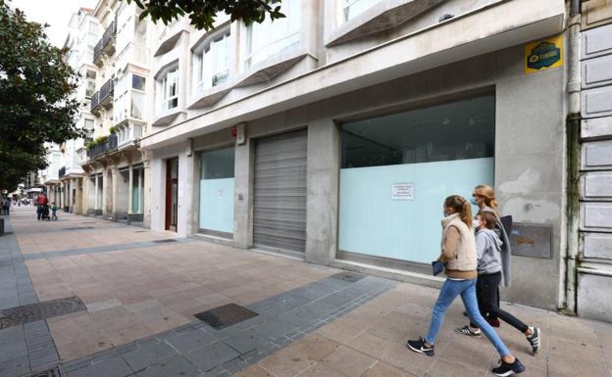 El local de la calle Dato fue ocupado por marcas como Zara o Lefties. 
