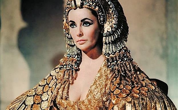 Elizabeth Taylor en 'Cleopatra' (1963).