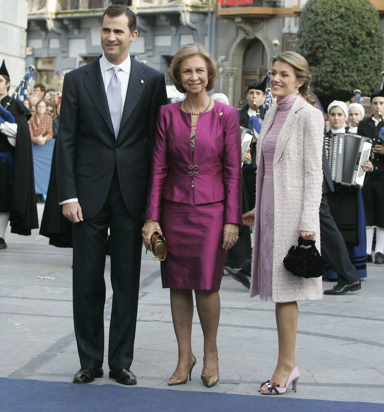 Vestido utilizado por la Reina el año 2006.