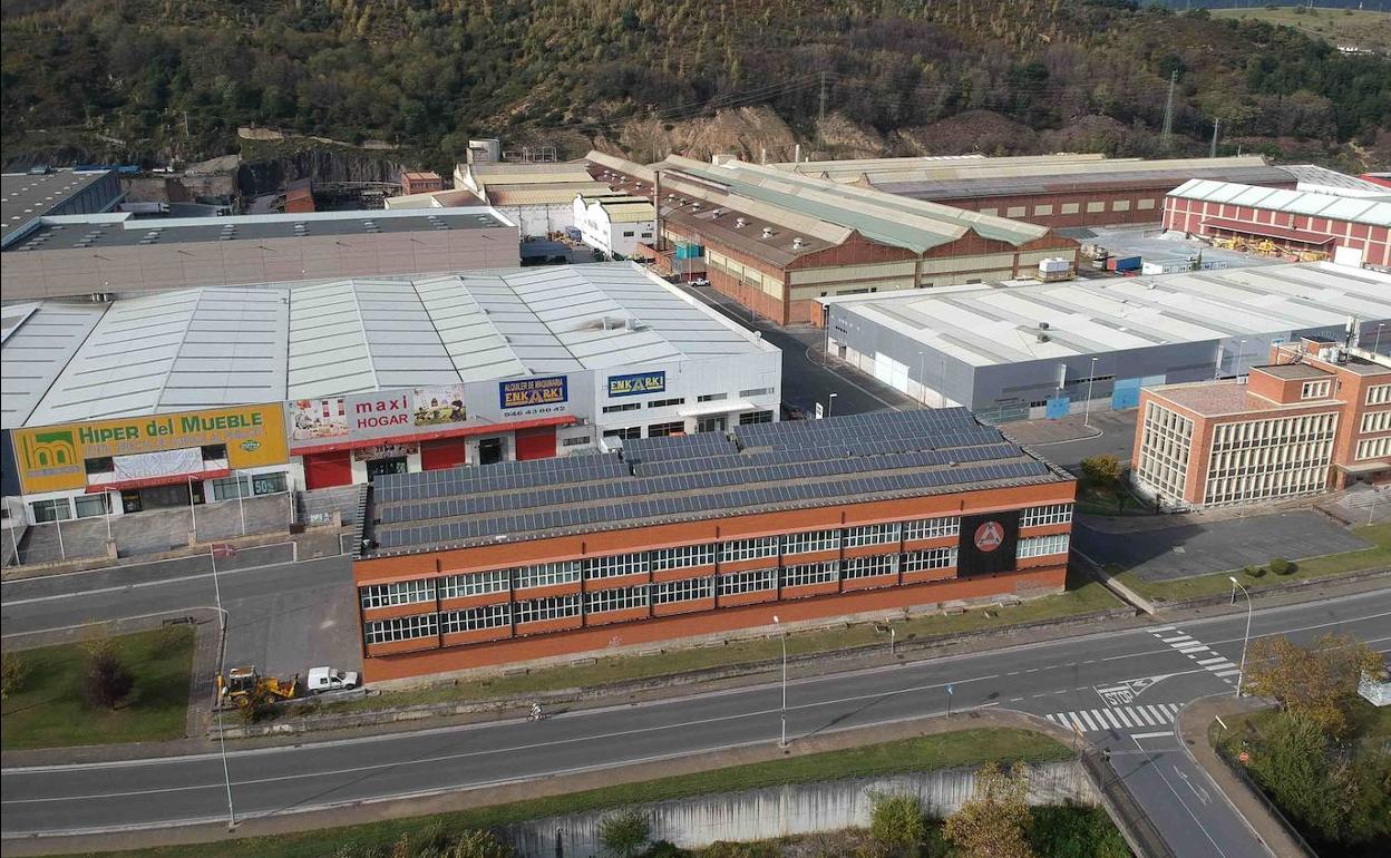 El polígono industrial de Arza es uno de los más importantes de Llodio. 