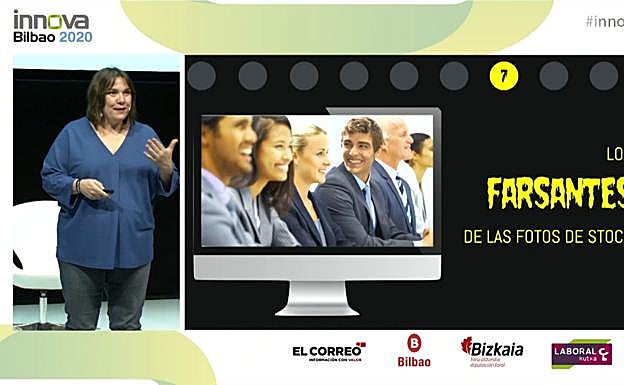 '10 horrores más frecuentes al hablar en público (y cómo evitarlos)', con Cristina Juesas en Innova Bilbao 2020