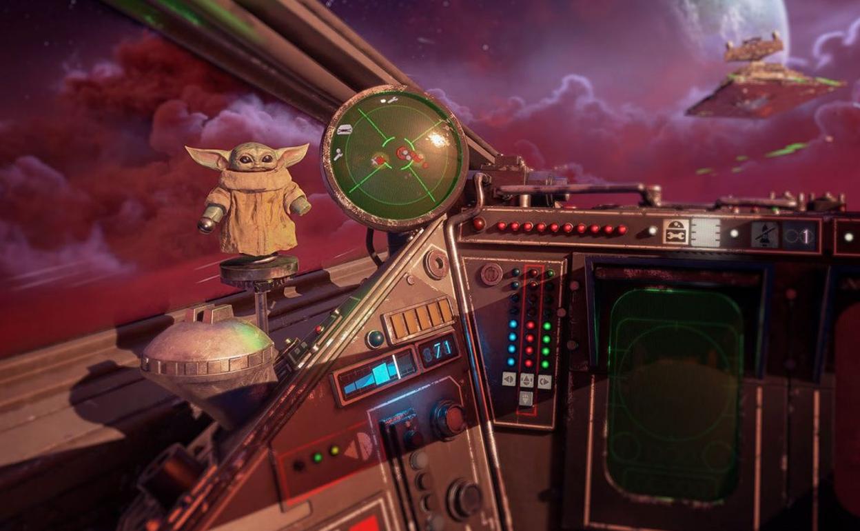 The Mandalorian en Star Wars: Squadrons