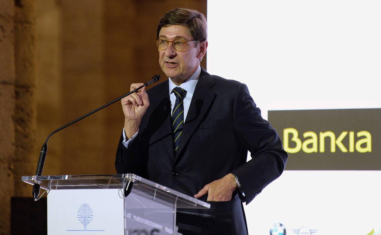 José Ignacio Goirigolzarri, presidente de Bankia 