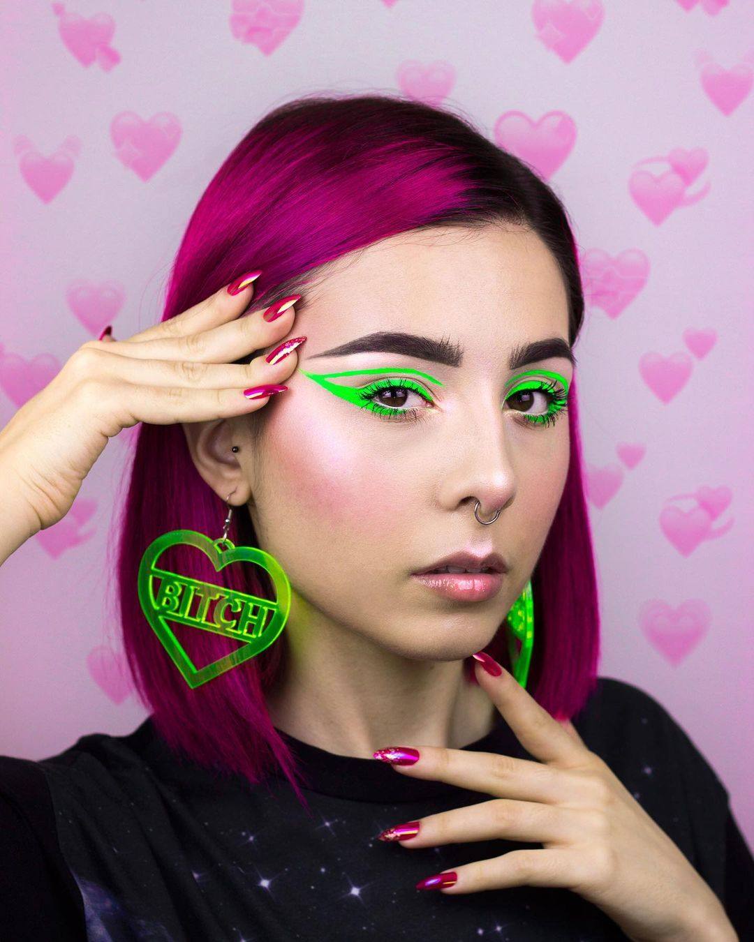 Fotos: Tamara, la vitoriana que crea maquillajes que son pura fantasía