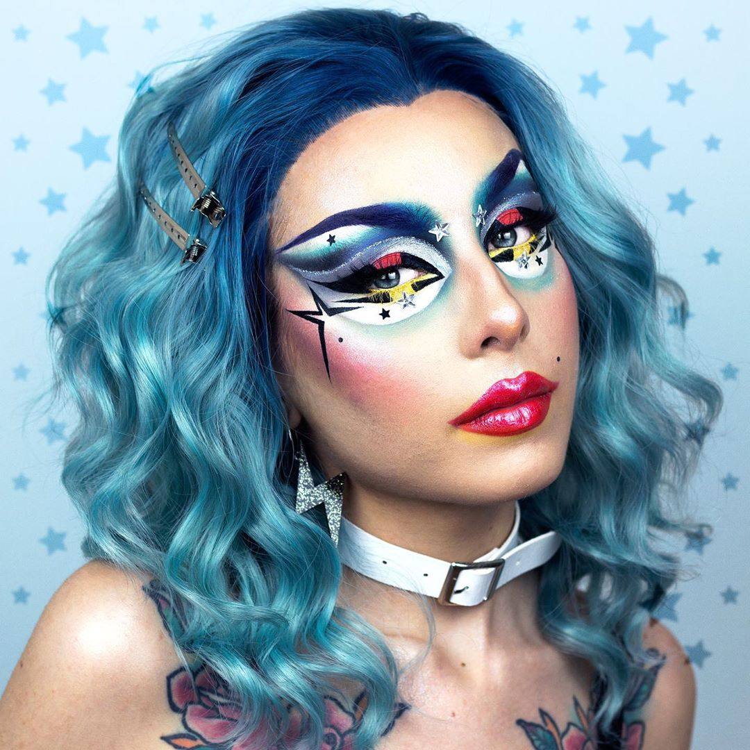 Fotos: Tamara, la vitoriana que crea maquillajes que son pura fantasía