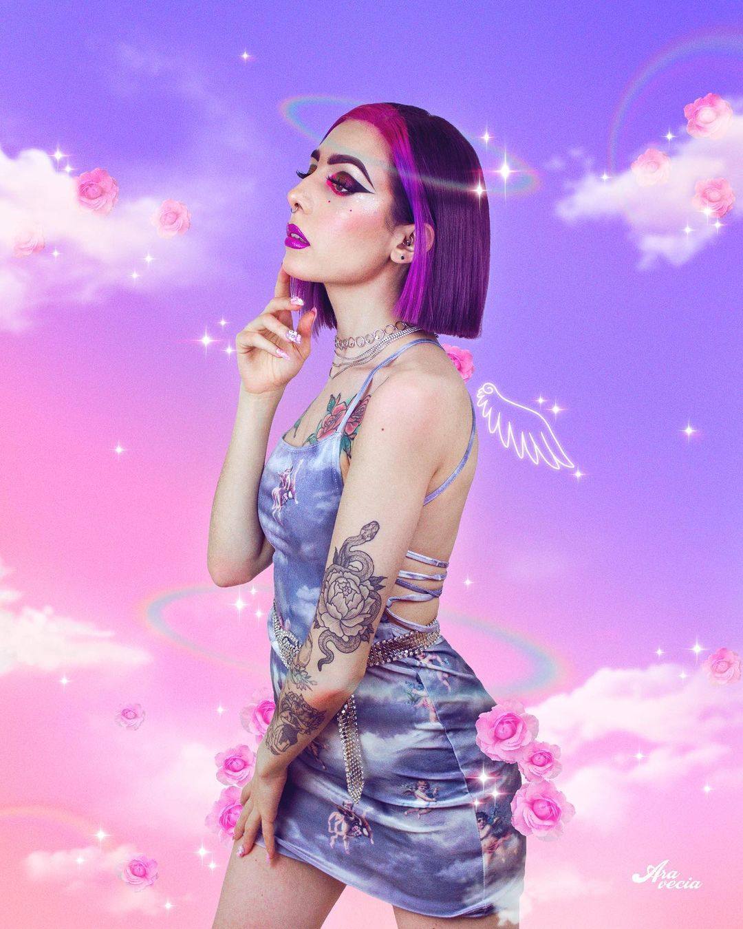 Fotos: Tamara, la vitoriana que crea maquillajes que son pura fantasía